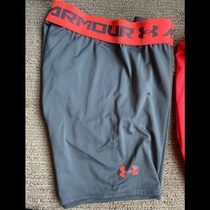 Under Armour compression shorts